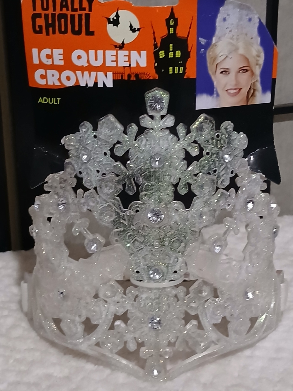 Ice Queen Crown - Sparkling White Tiara